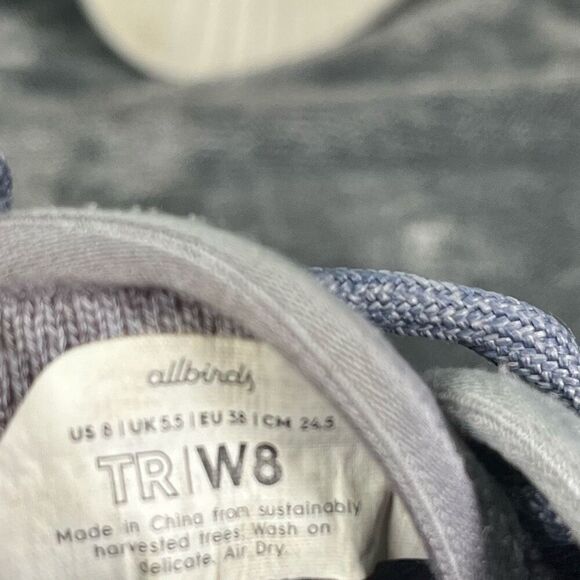 Allbirds Tree Runners TR  Limited Edition Whitecap  Shoes Women’s 8 - Picture 8 of 8